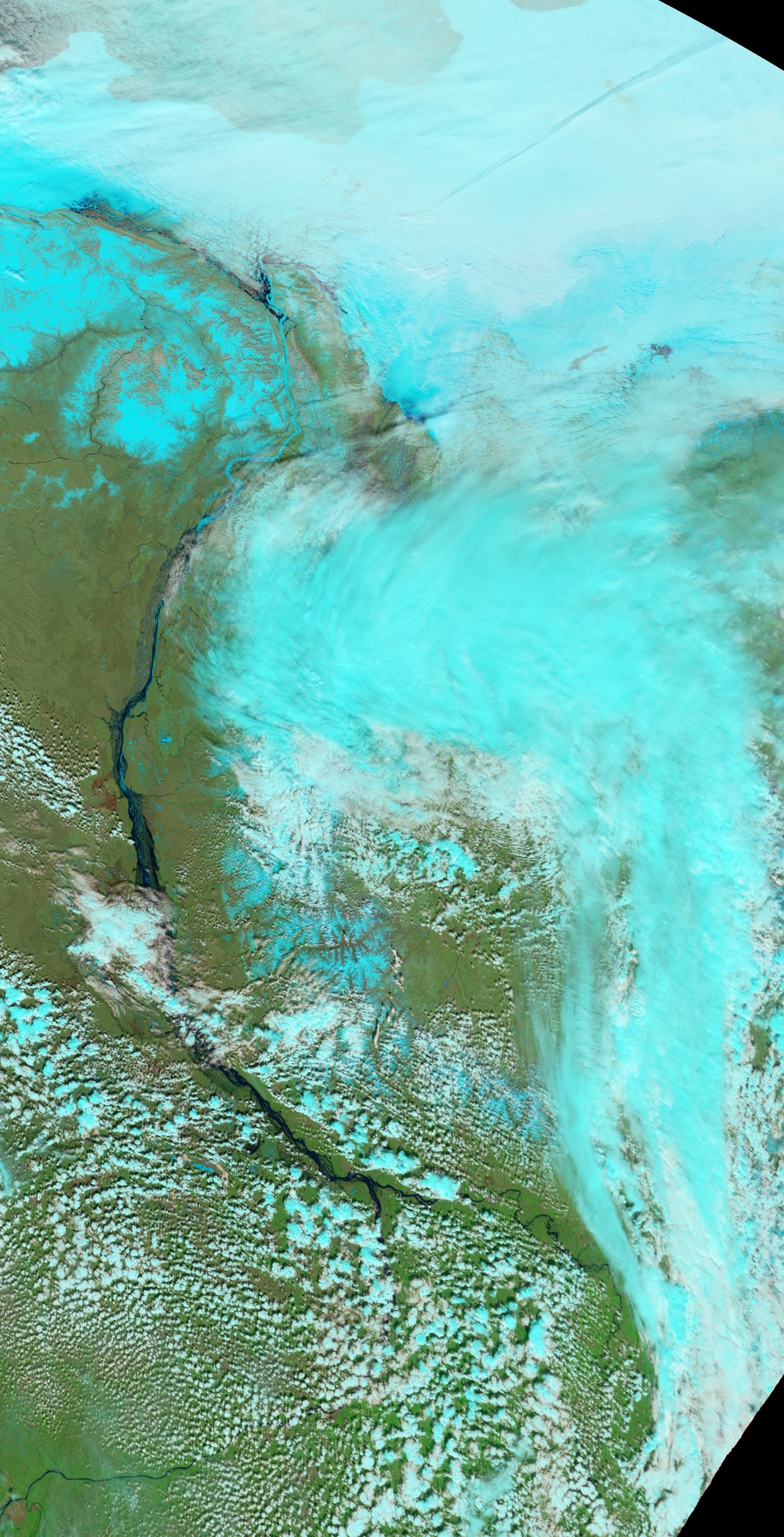 Flooding on the Lena River: Natural Hazards