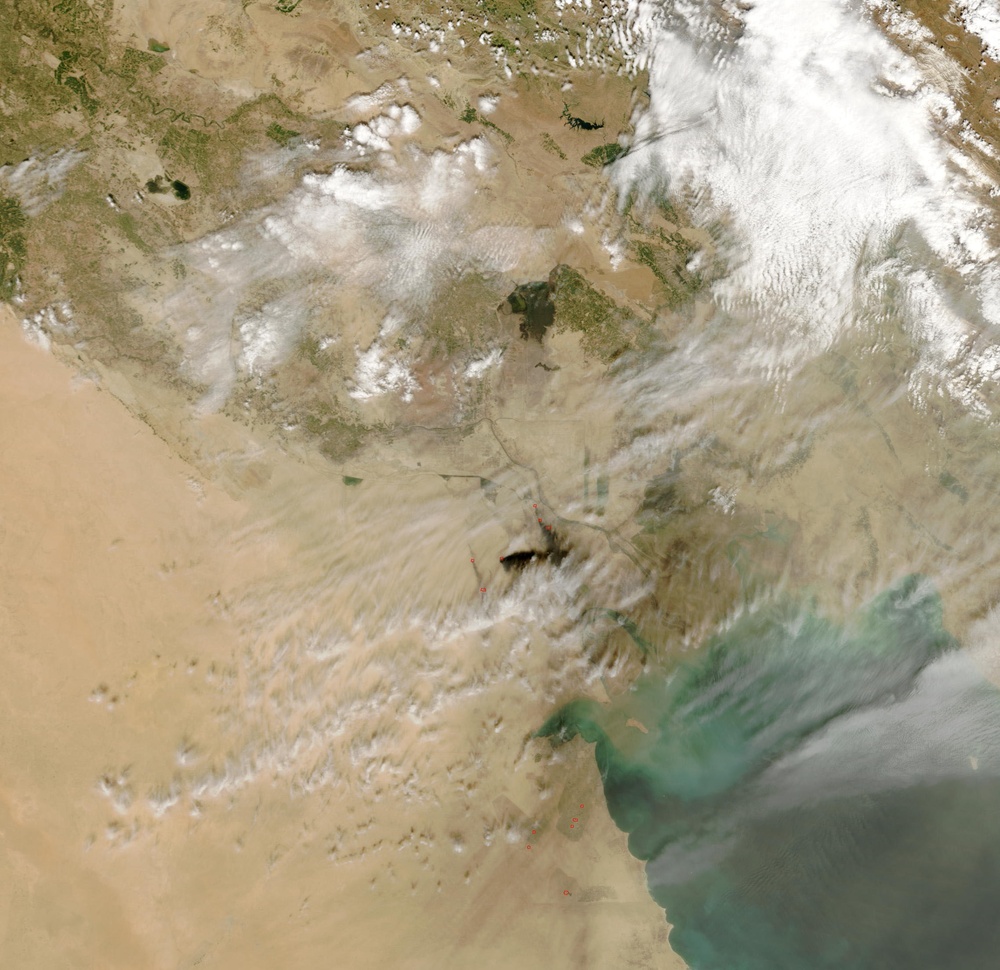 Oil Fires in Iraq: Natural Hazards