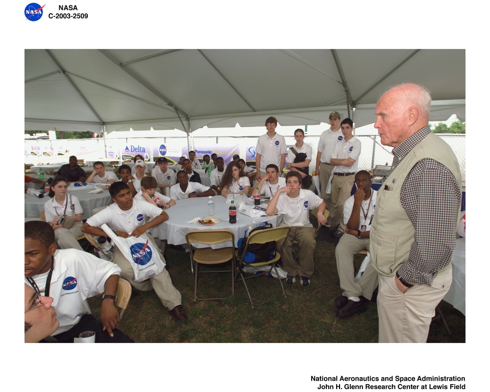 NASA Pavilion, NASA Day, Dayton, Ohio, July 18, 2003