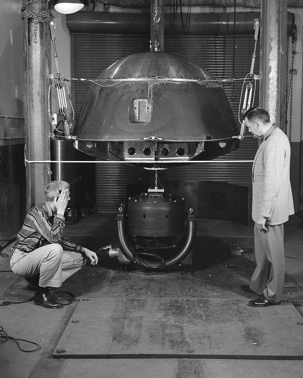 PROJECT MERCURY CAPSULE SHAKE TEST