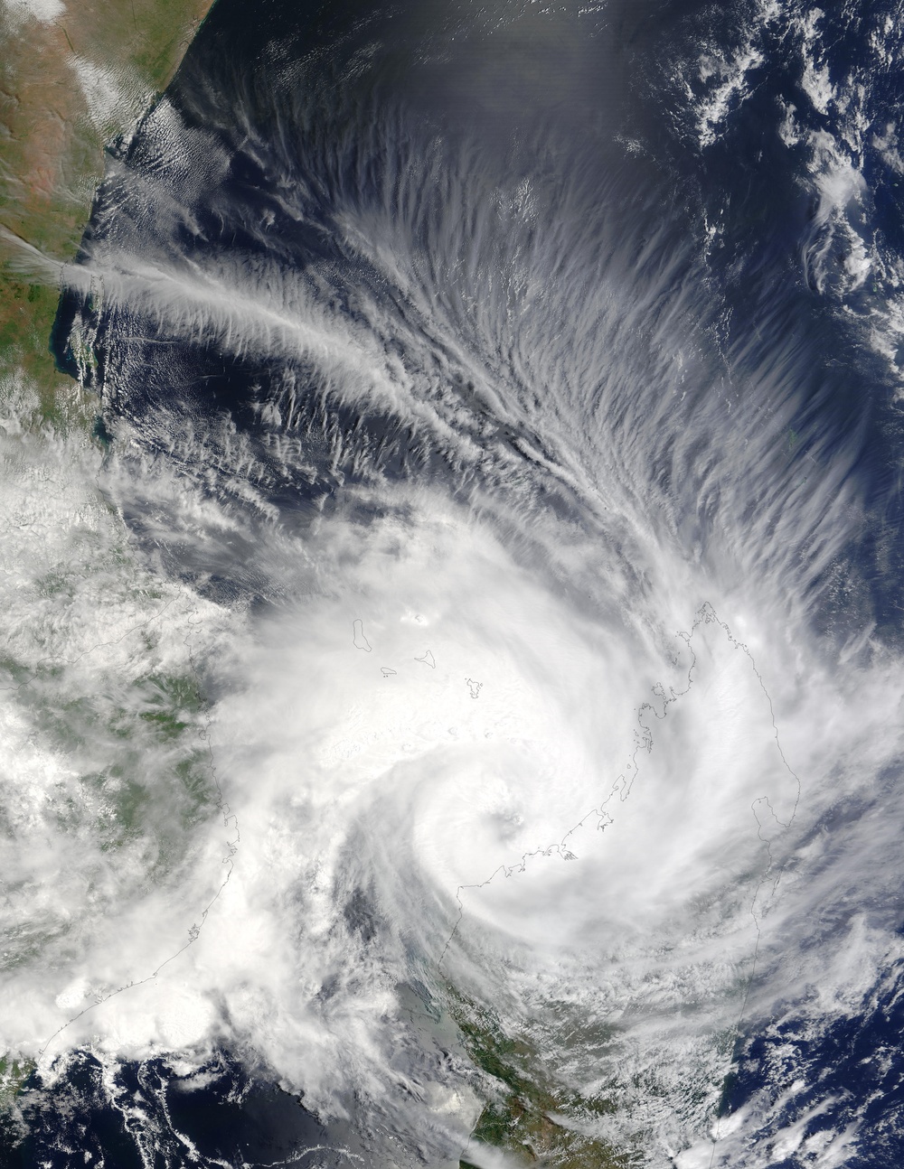 Tropical Cyclone Elita (09S): Natural Hazards