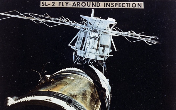 Damaged Skylab