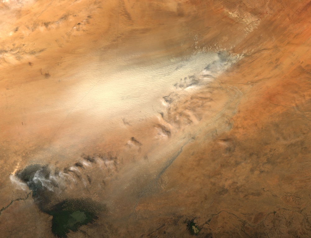 Dust Storm in the Bodele Depression: Natural Hazards