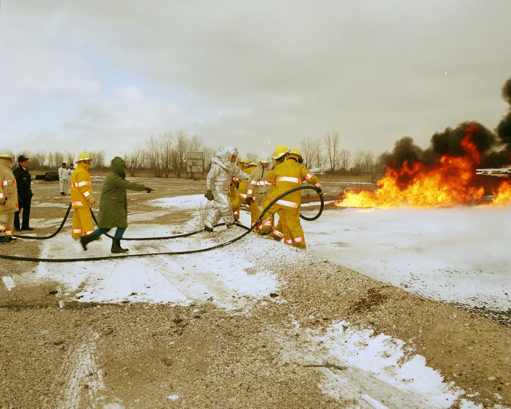 RICKENBACKER - FIREFIGHTERS TRAINING