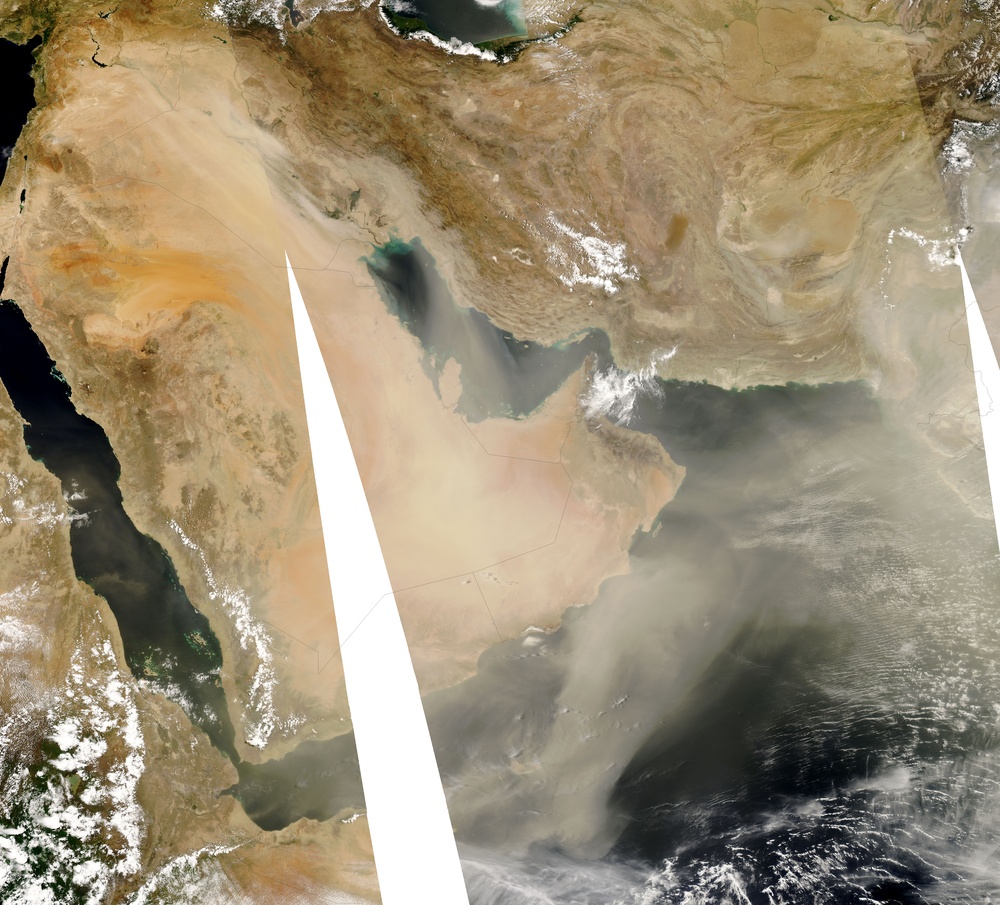 Dust Storm over the Middle East: Natural Hazards