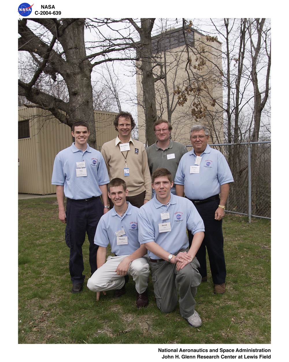 Dropping In a Microgravity Environment (DIME) - 2004
