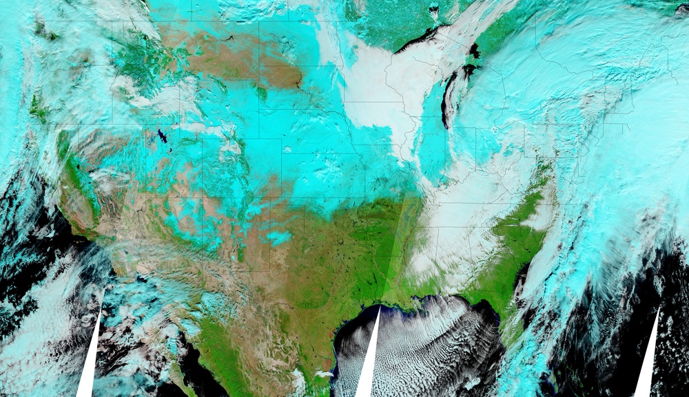 Mid-December Snowstorm in United States: Image of the Day