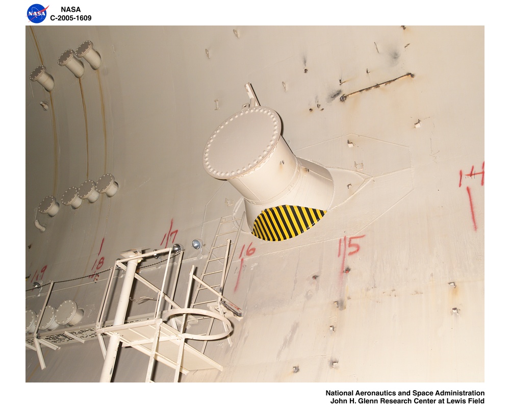 Altitude Wind Tunnel (AWT) photographic documentation prior to deconstruction - Interior View