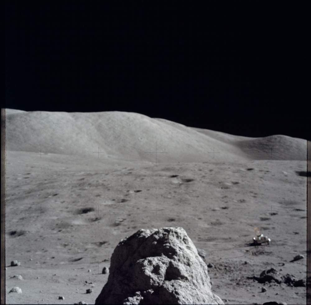 Apollo 17 Mission image - STA 2,PAN, LRV