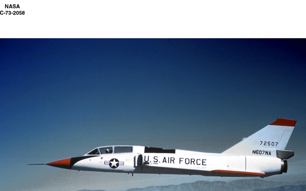 F-106 CHASE AIRPLANE