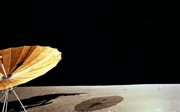 View Five of Lunar Panoramic Scene