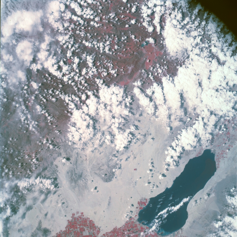 Apollo 9 Mission image - S0-65 Multispectral Photography - California
