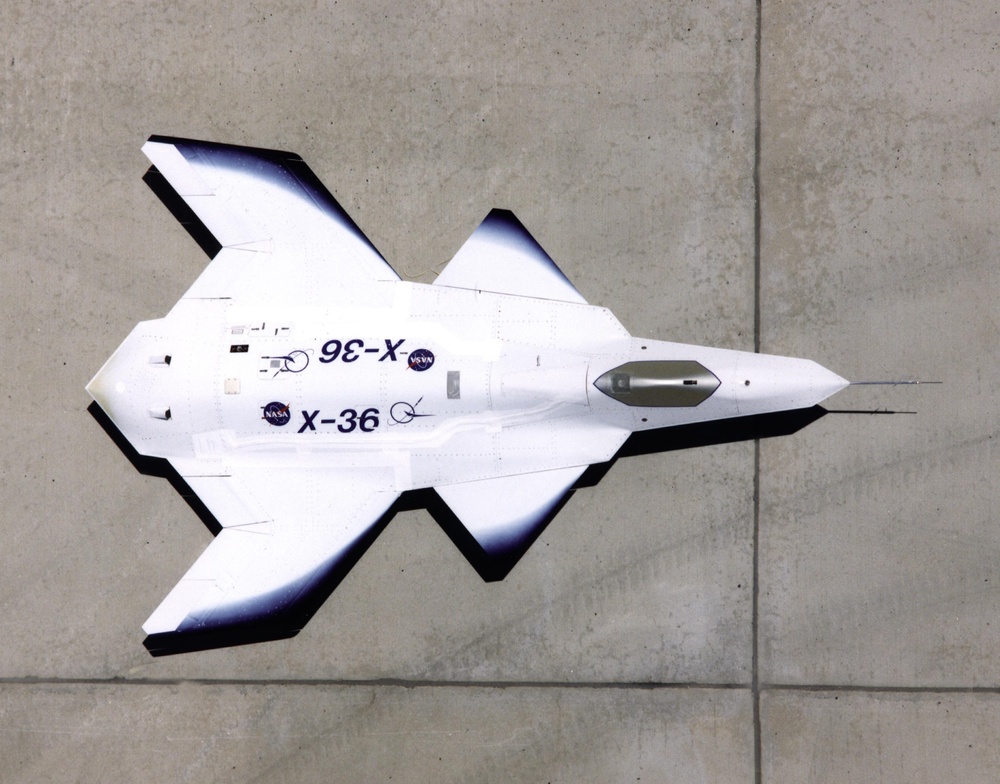 X-36 Tailless Fighter Agility Research Aircraft