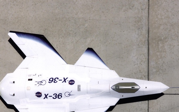X-36 Tailless Fighter Agility Research Aircraft