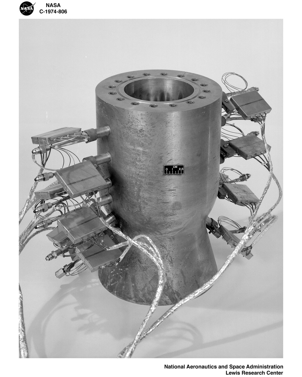 COPPER HEAT SINK ROCKET ENGINE FROM THE SOUTH 40