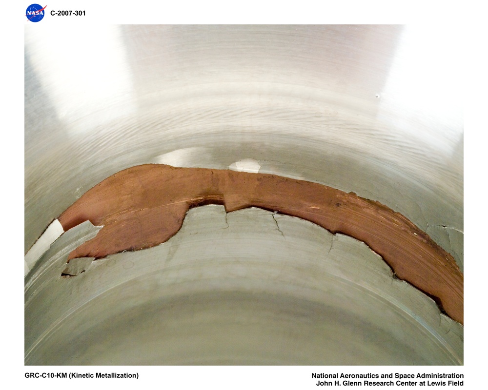 Machined Copper CGR-84 Thruster #GRC-C10-KM (Kinetic Metallization)