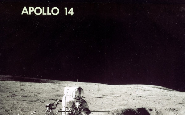 Apollo 14 Astronaut Alan B. Shepard Conducting EVA
