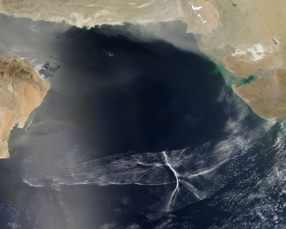 Wave Clouds over the Arabian Sea: Image of the Day