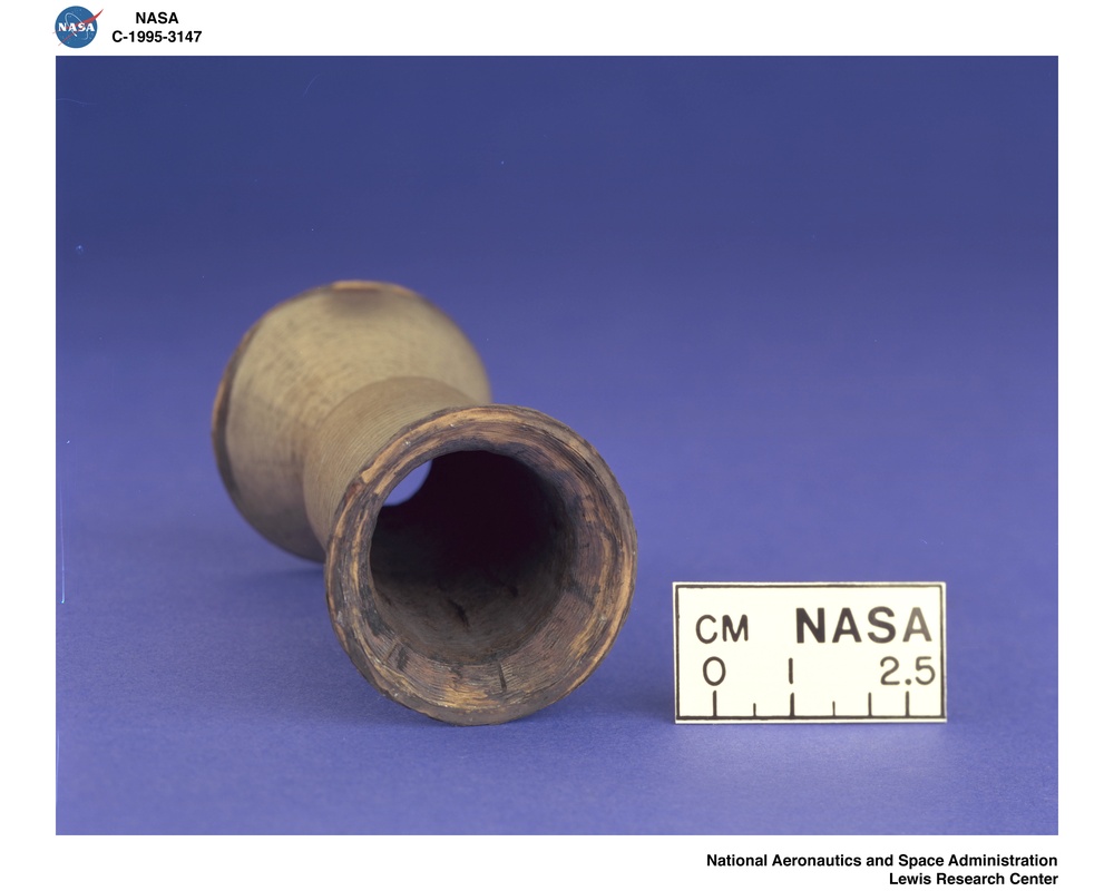 IRIDIUM LINER FOR NASA 5 LBF CLASS MATERIAL TEST CHAMBER IRIDIUM LINER FOR ATLANTIC RESEARCH CORPORATION 5 LBF CLASS ROCKET CHAMBER 25 LBF CLASS 75 HFC 25 TAC CERAMIC COMPOSITE ROCKET CHAMBER FROM REFRACTURY COMPOSITES INC.  PURCHASE ORDER C-551941-