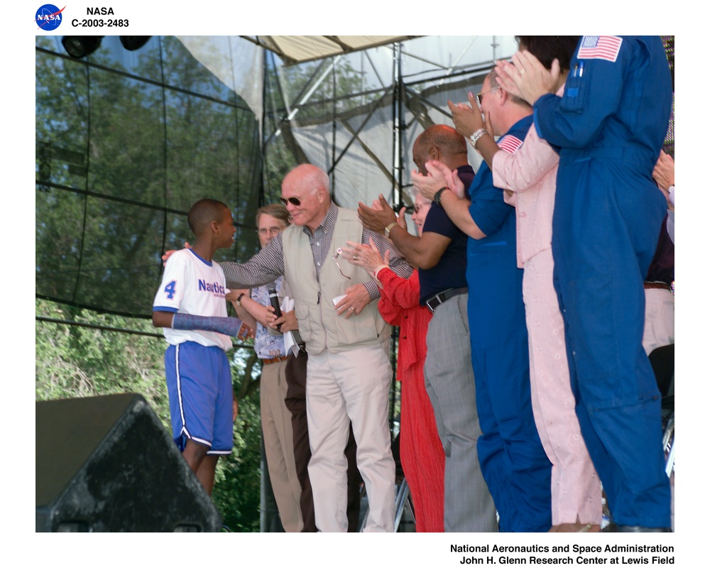 NASA Pavilion, NASA Day, Dayton, Ohio, July 18, 2003