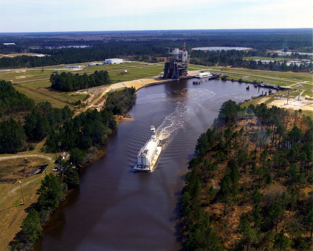 Stennis Space Center Barge