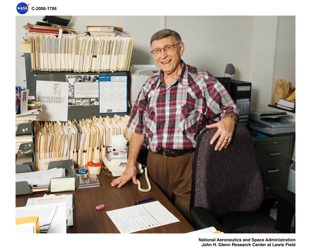 Senior Aerospace Scientist at his worksite