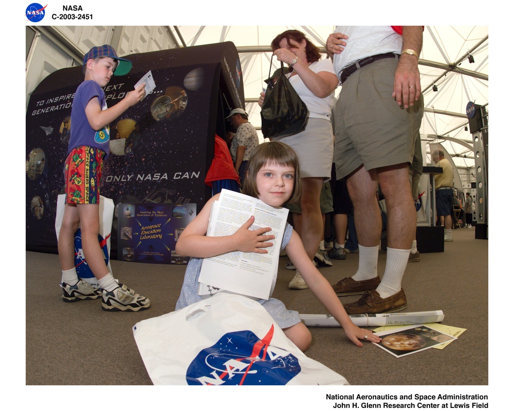 NASA Pavilion, Dayton, Ohio, July 12, 2003
