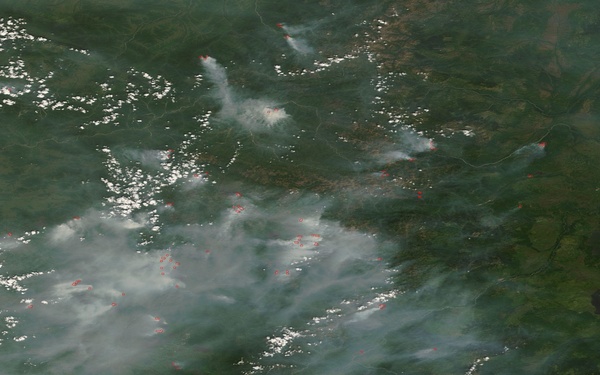 Fires in Southeastern Russia: Natural Hazards
