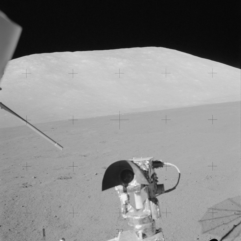 Apollo 17 Mission image - LRV Traverse, STA SEP to STA 2