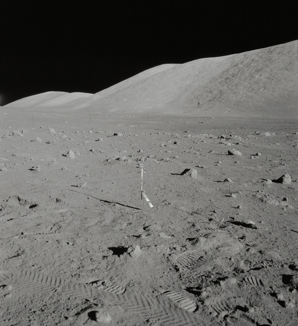 Apollo 17 Mission image - Station1, Panoramic,Sample 1500,1535-606