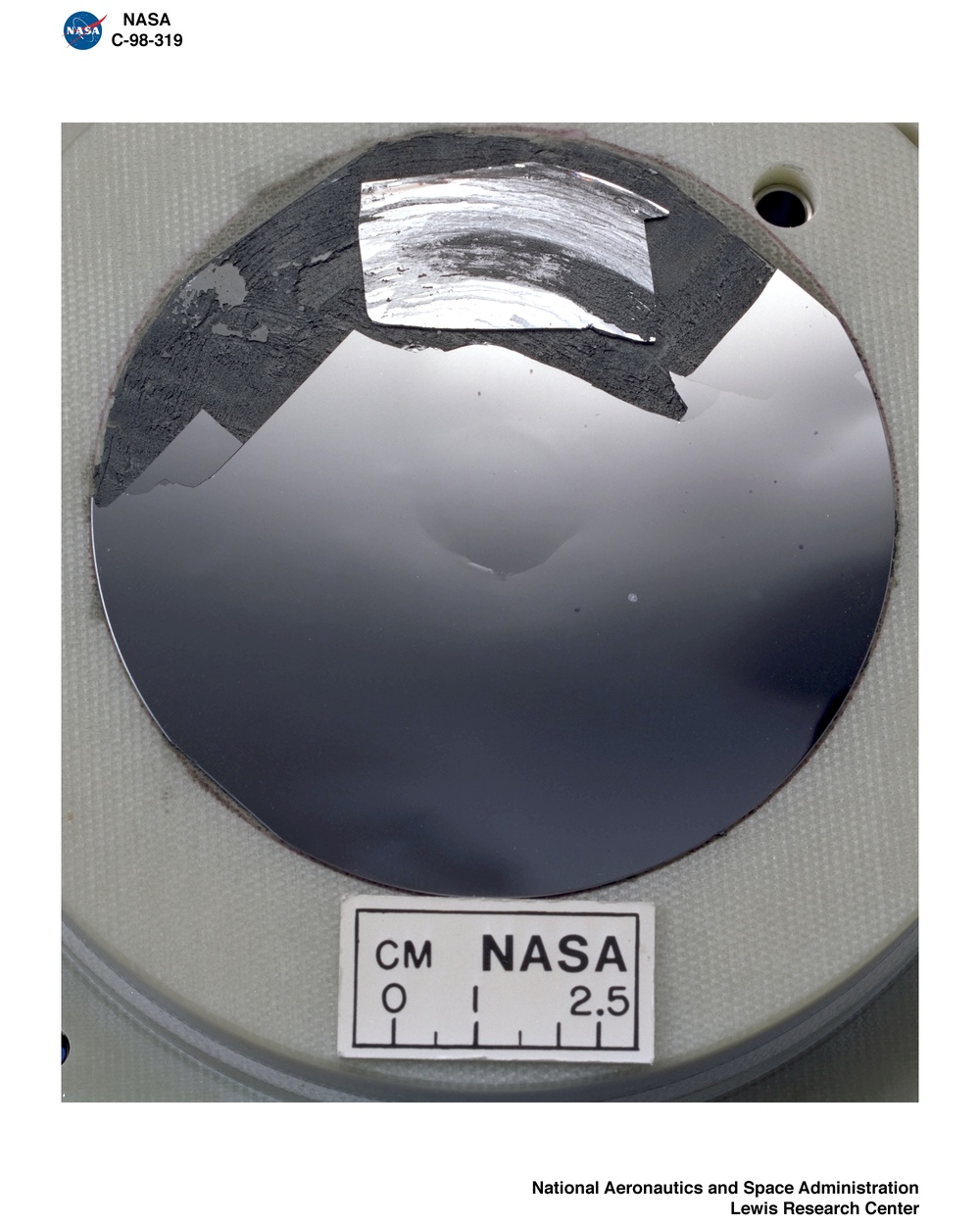 SILICON WAFER WITH MIRROR FINISH