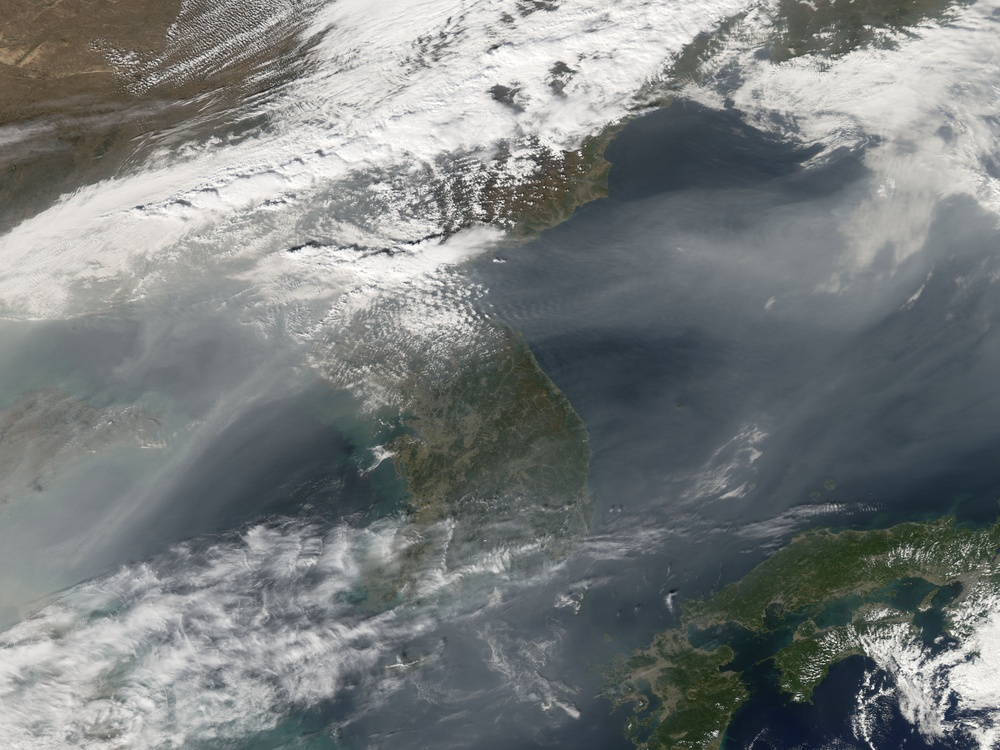 Haze over Korea: Natural Hazards