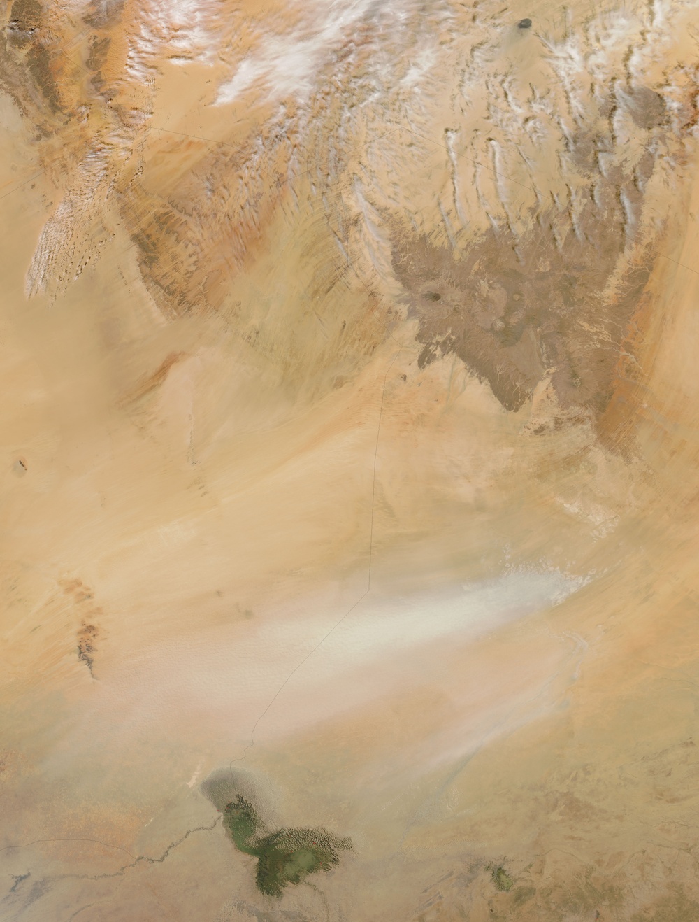Bodele Depression Dust Storm, Lake Chad Fires: Natural Hazards