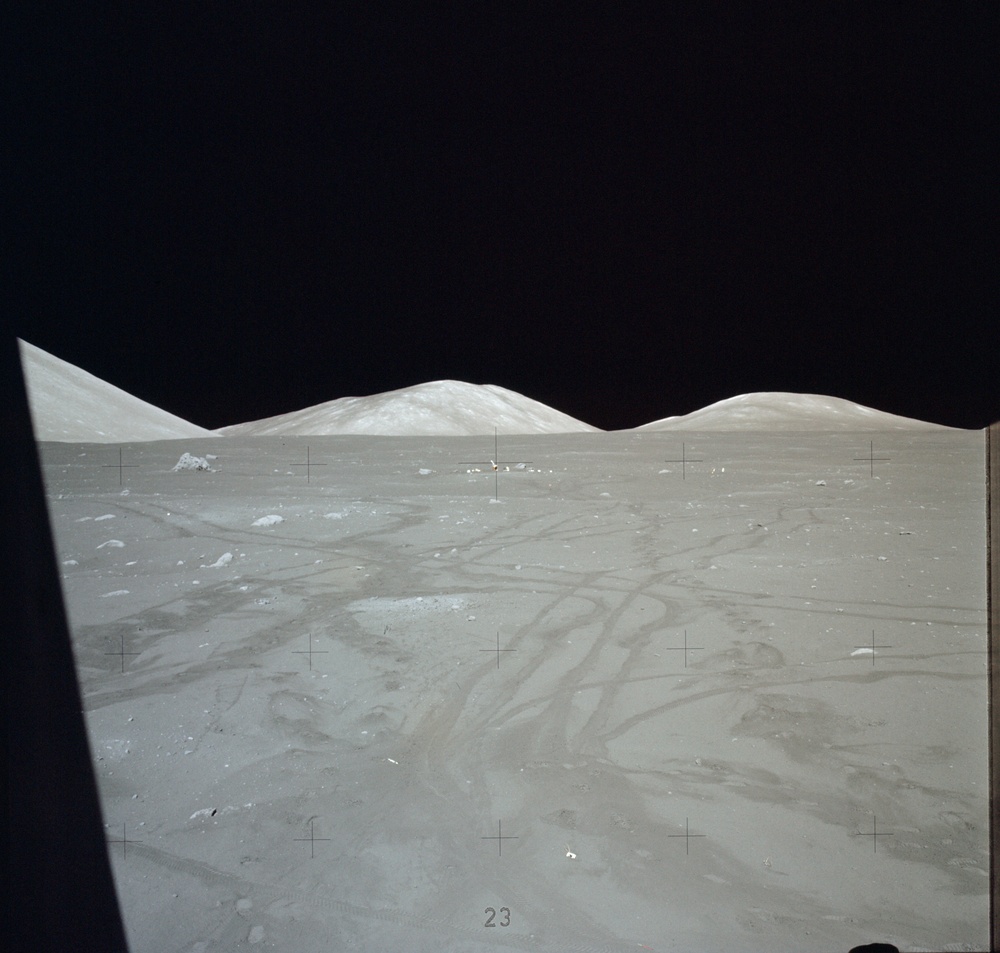 Apollo 17 Mission image - Sta LM, LM Window Pan