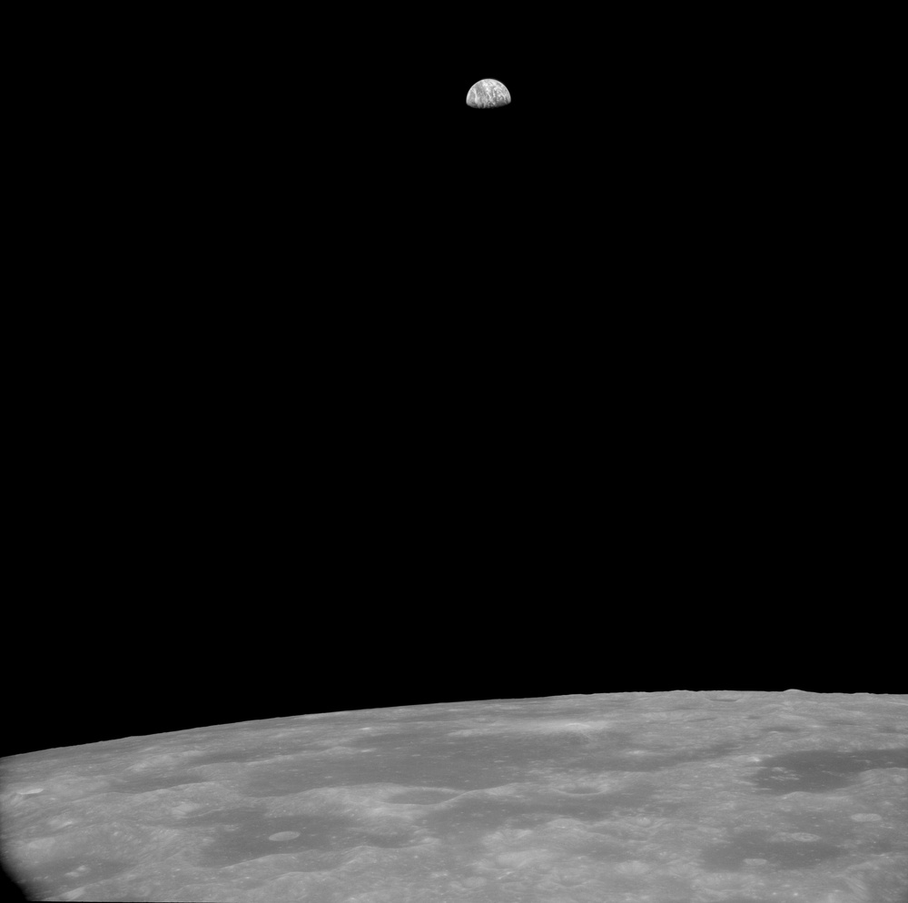 Apollo 11 Mission image - View of Moon,Crater MacLaurin