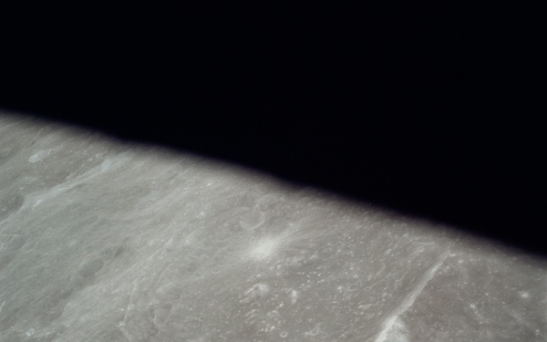 Apollo 17, View of moon,  Lobachevsky