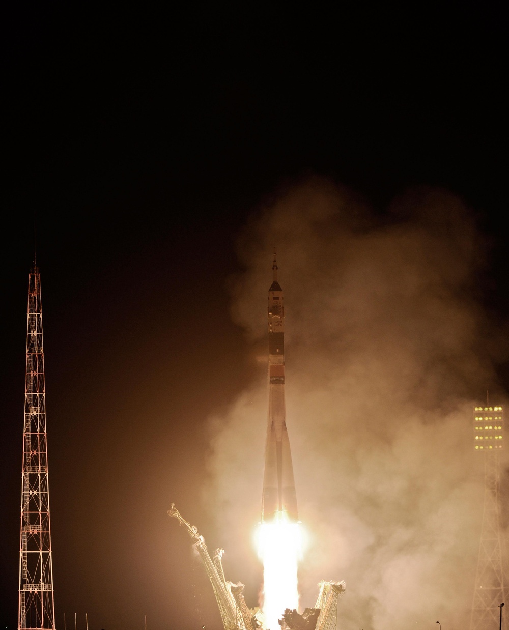 Soyuz Heads to Space Station