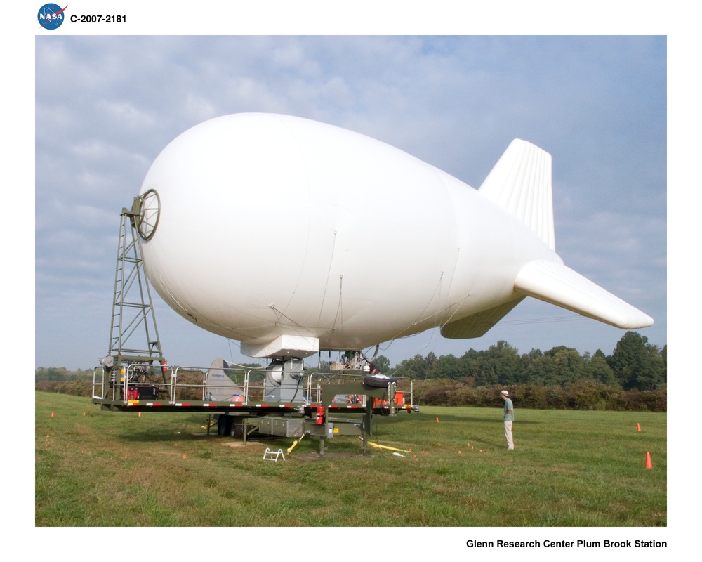Sky Sentry / Aerostat Balloon at NASA Plum Brook Station