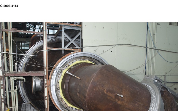 Propulsion Systems Lab 1-2 Survey:  Inlet Air Line for Chamber No. 1