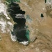 Dust over the Caspian Sea: Natural Hazards