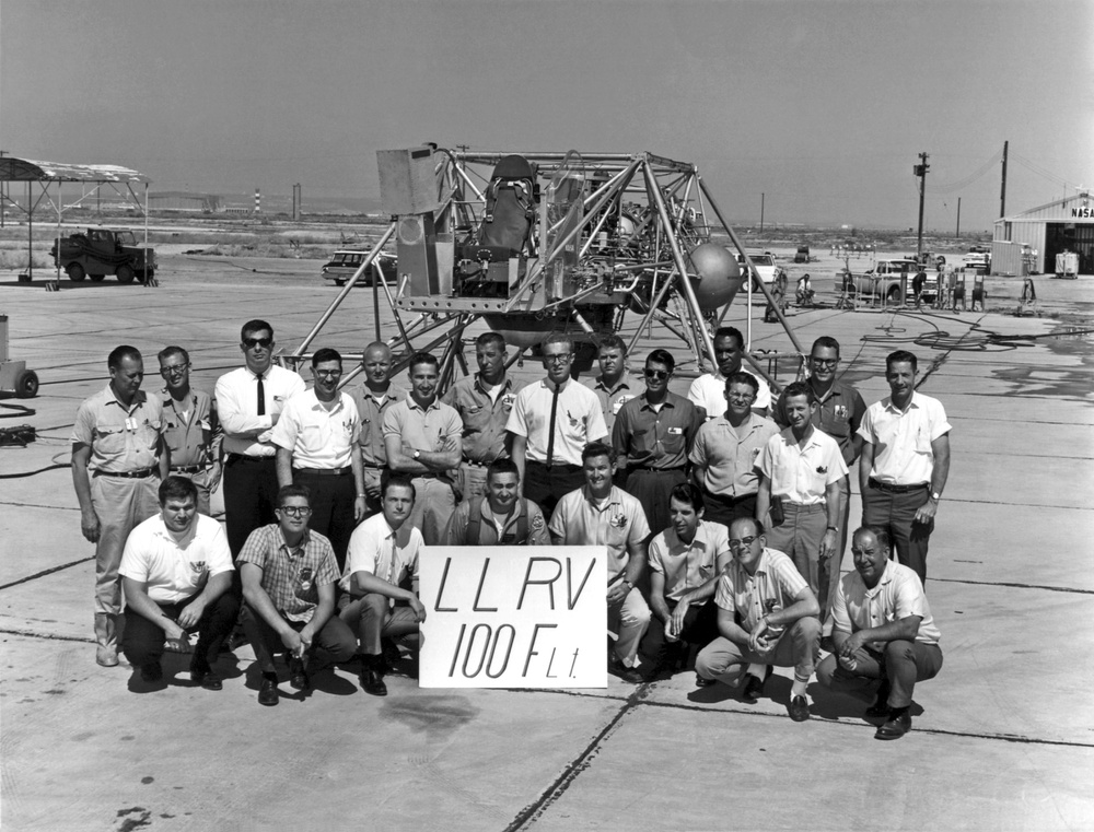 Lunar Landing Research Vehicle
