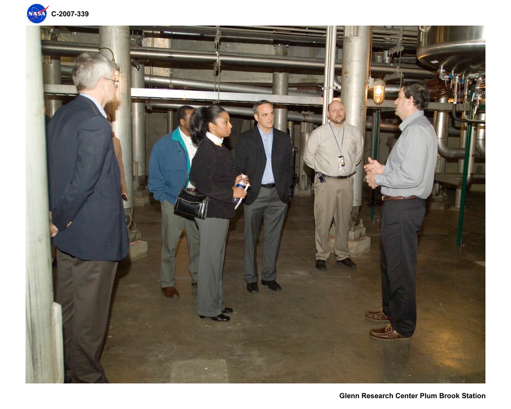 Visit to NASA Plum Brook Station by the Associate Administrator