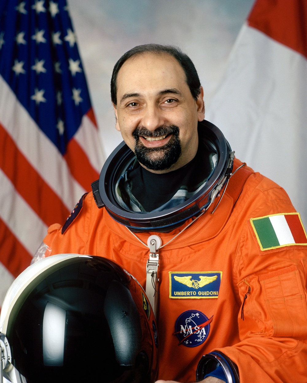 Official Photo of Astronaut Umberto Guidoni