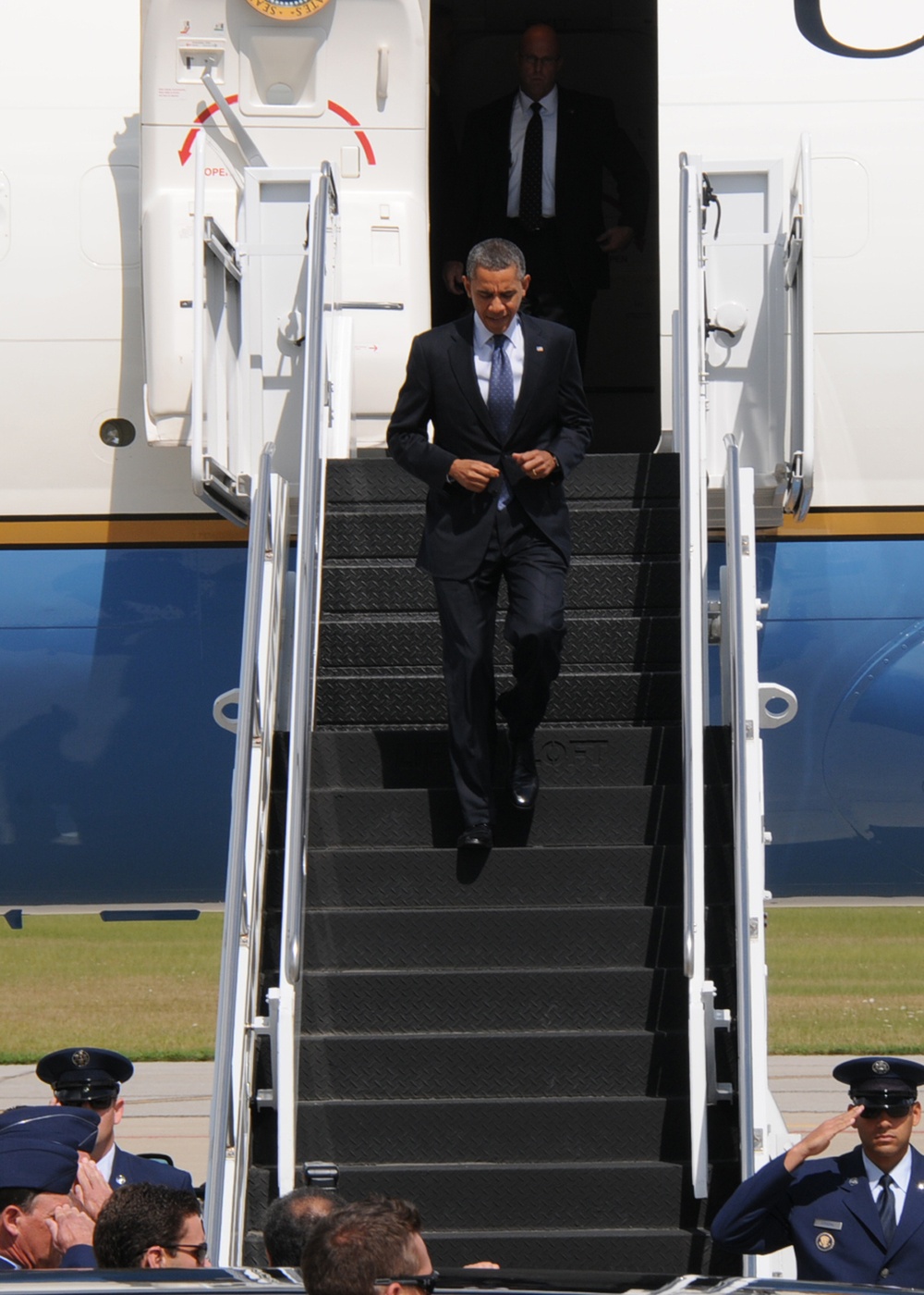President Obama visits Mansfield, Ohio