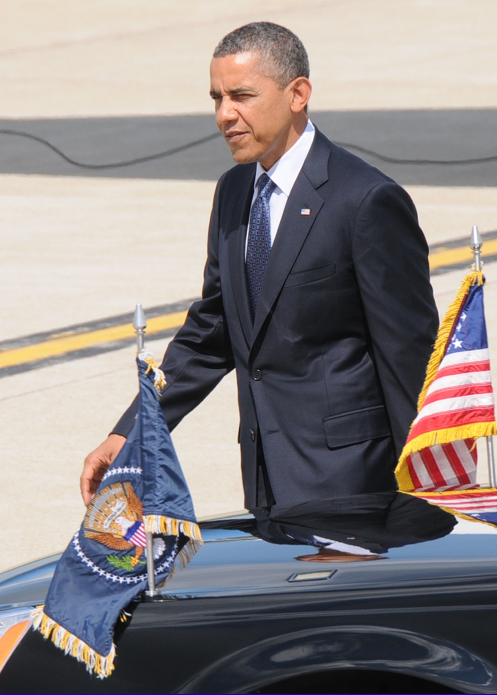 President Obama visits Mansfield, Ohio