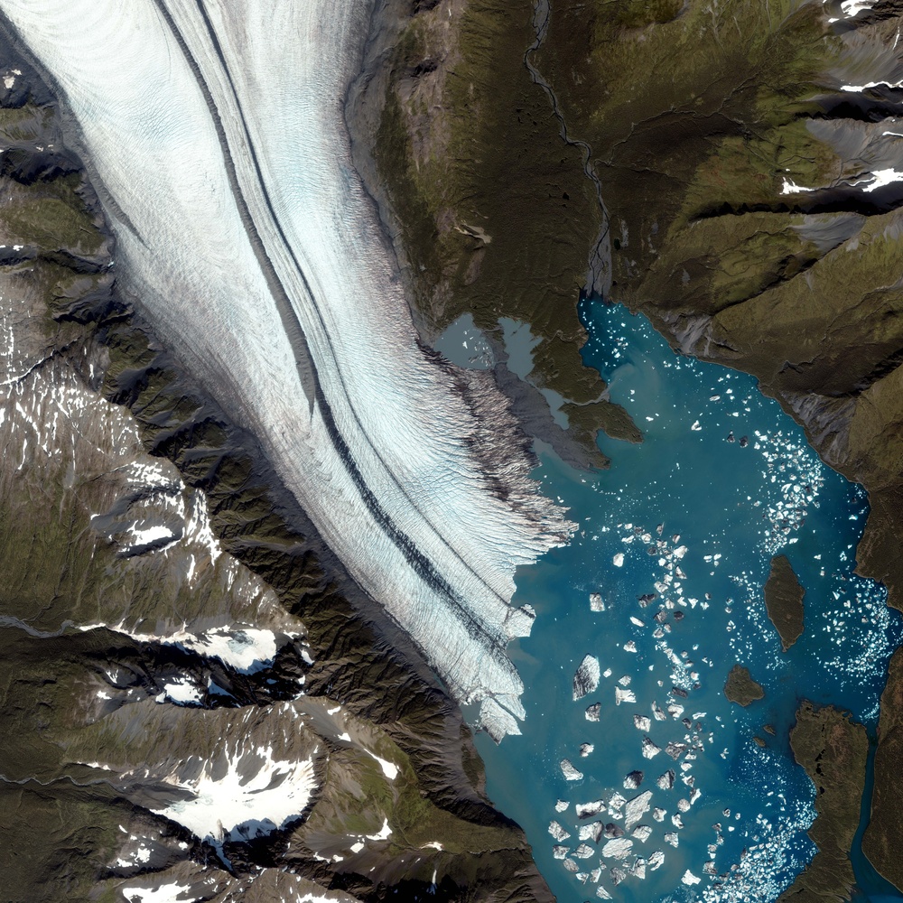 Bear Glacier, Gulf of Alaska: Image of the Day