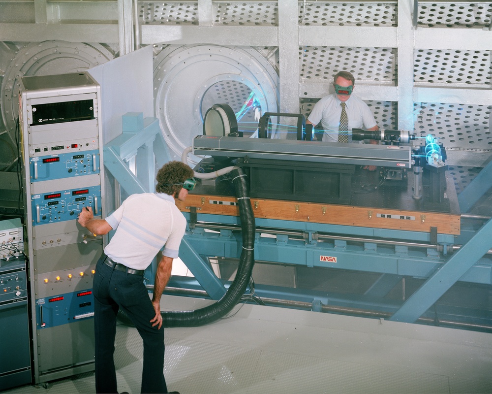 LASER LDV INSTALLATION IN THE 8X6 FOOT WIND TUNNEL