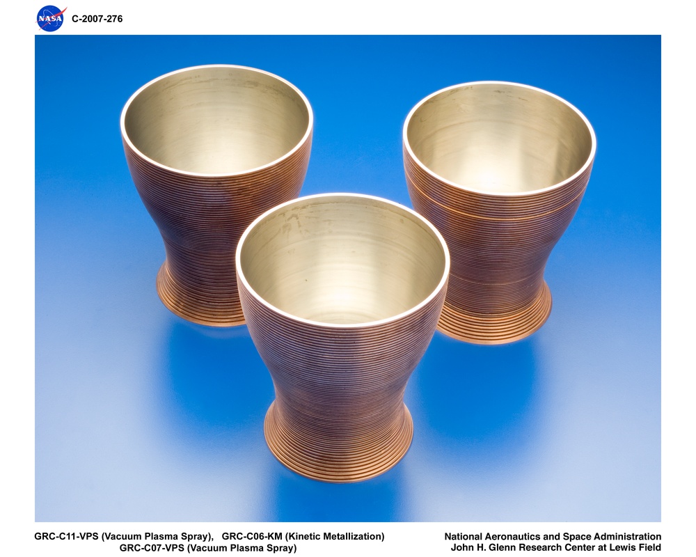 Machined Copper CGR-84 Thrusters