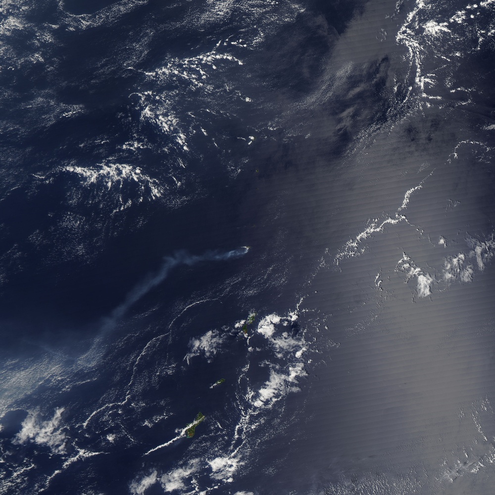 Ash Plume from Anatahan: Natural Hazards