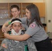 Members of the 81st Civil Affairs Battalion help teach EMT skills to high school students